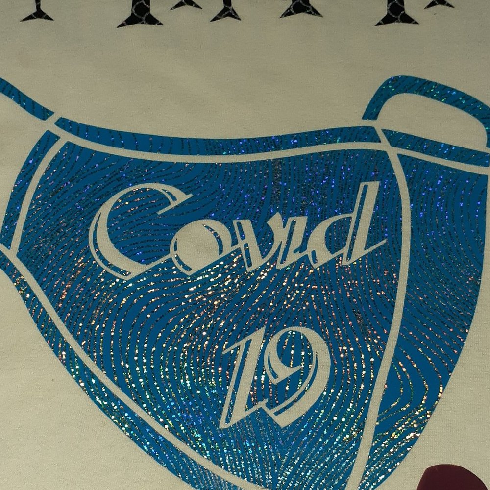 Holographic "I am a Survivor" - Natural Immunity T-shirt - Picture 5 of 7